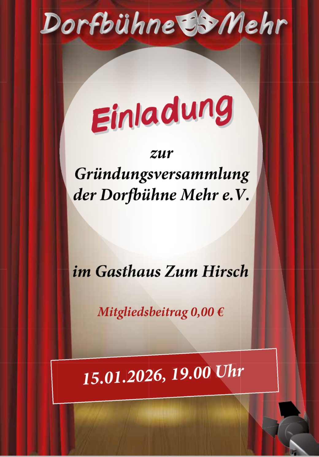 Einladung Grndungsversammlung